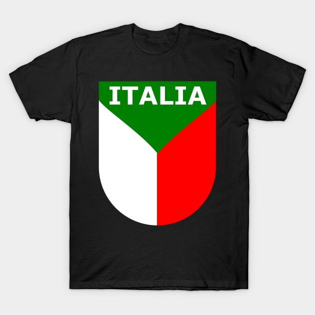 Italia football supporters T-Shirt by Karpatenwilli